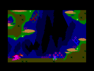 Roland In The Caves screenshot 4 for Amstrad CPC